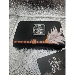 Disney Nightmare Before Christmas Glow Zip Around Wallet By Loungefly